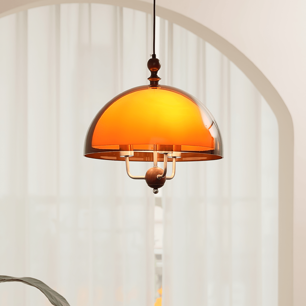 Cindariel hanglamp met bolvormige kap