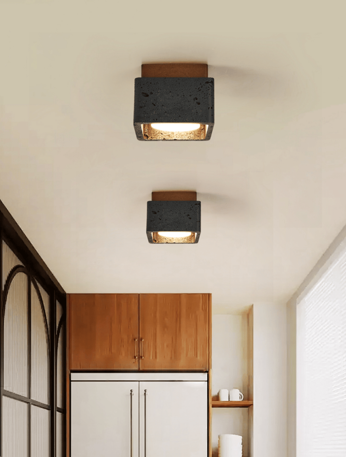 Nyx Obsidian Kubus plafondlamp