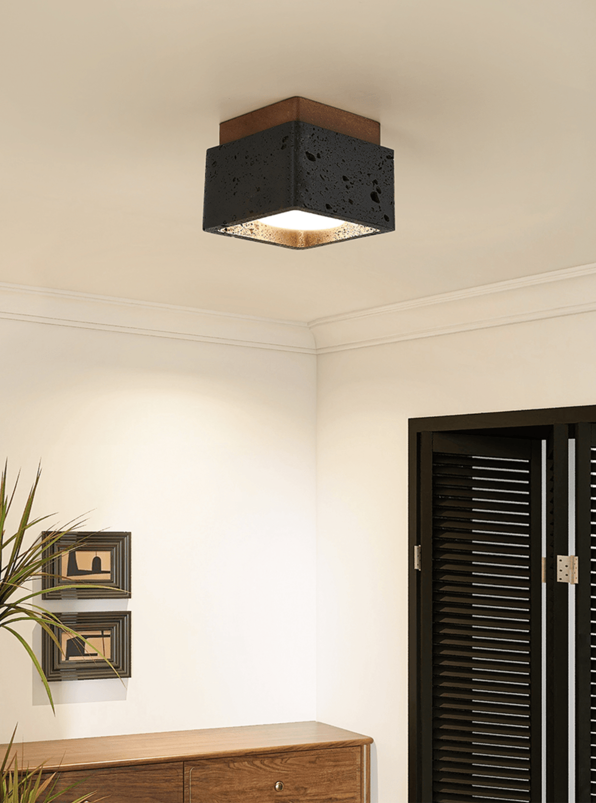 Nyx Obsidian Kubus plafondlamp