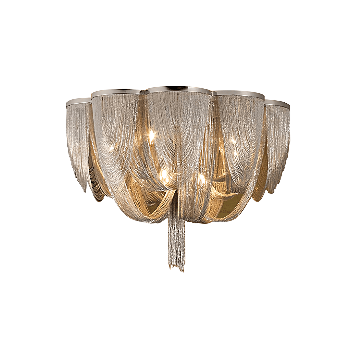 Selenelle plafondlamp met ketting en tassel