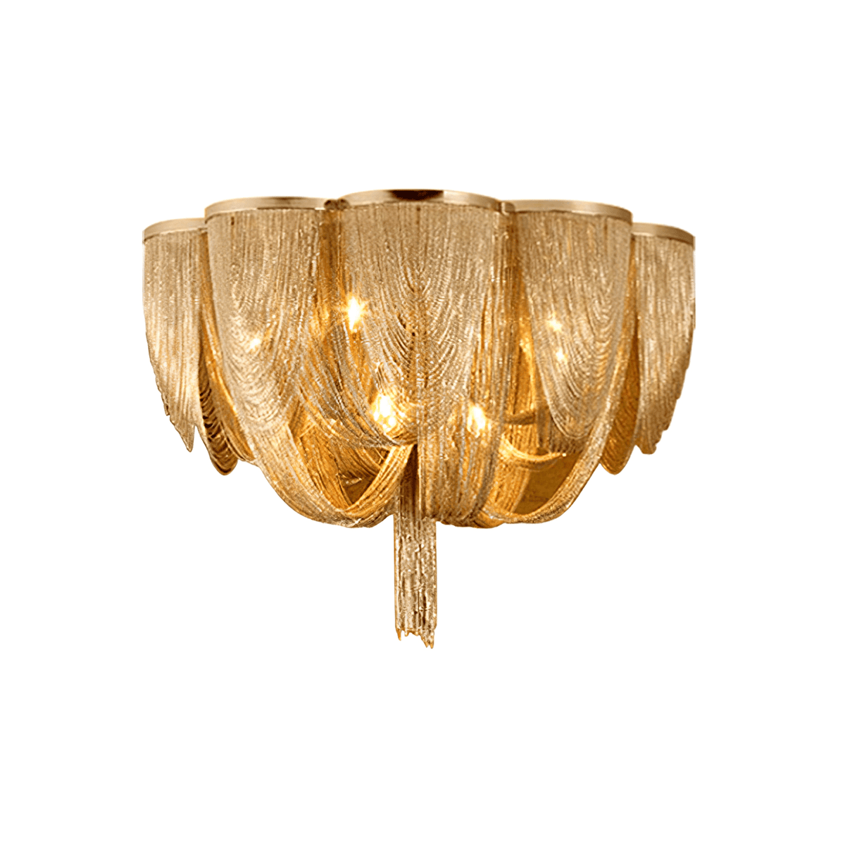 Selenelle plafondlamp met ketting en tassel