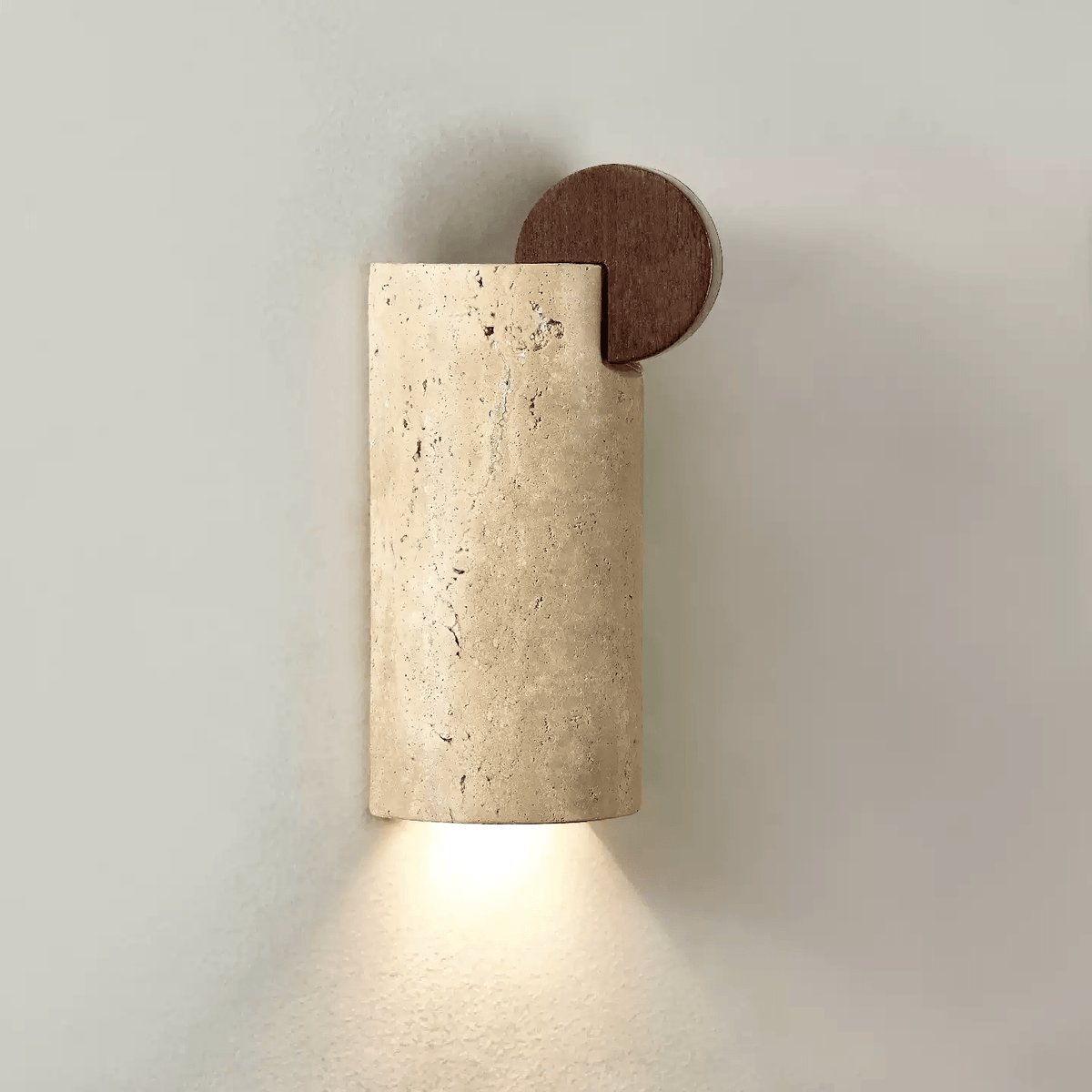 Lumalelia ronde wandlamp als accentverlichting