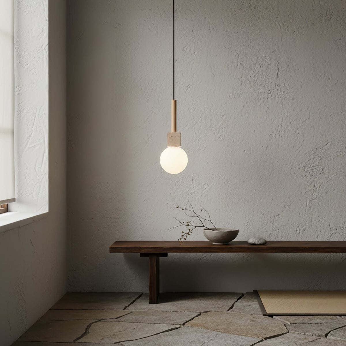 Noranora Terra Cube bollen hanglamp