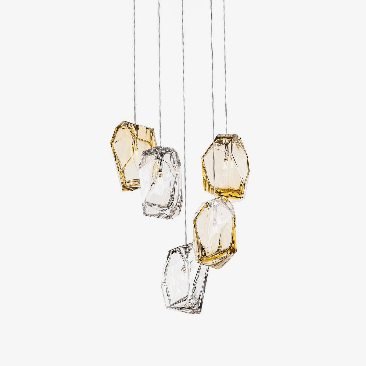Crag kristal Rock Cluster hanglamp