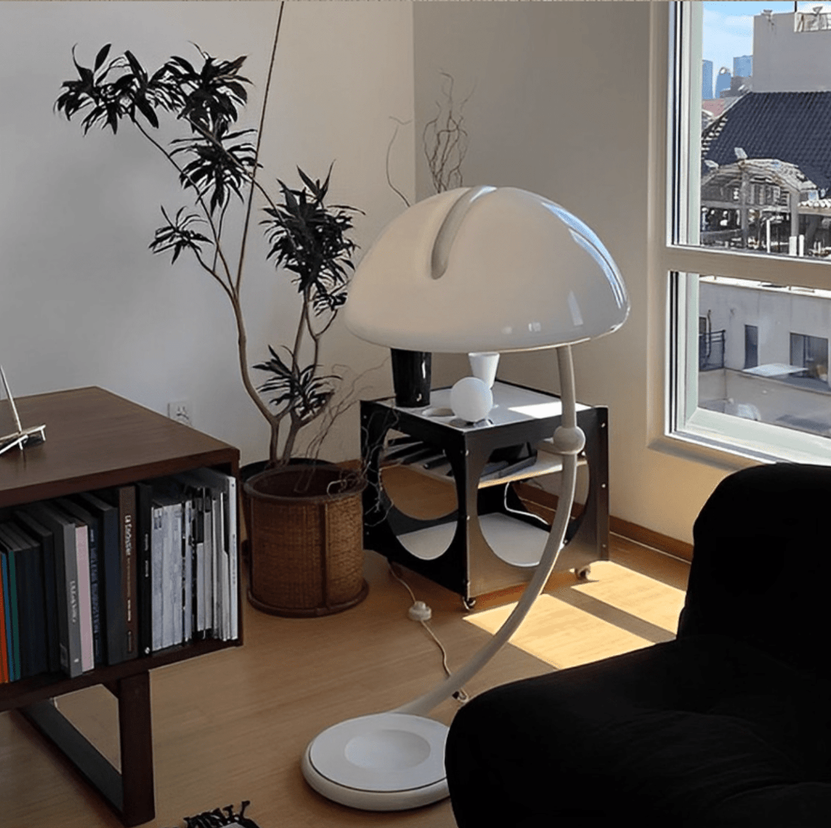 Valmere Arc koepelvormige vloerlamp
