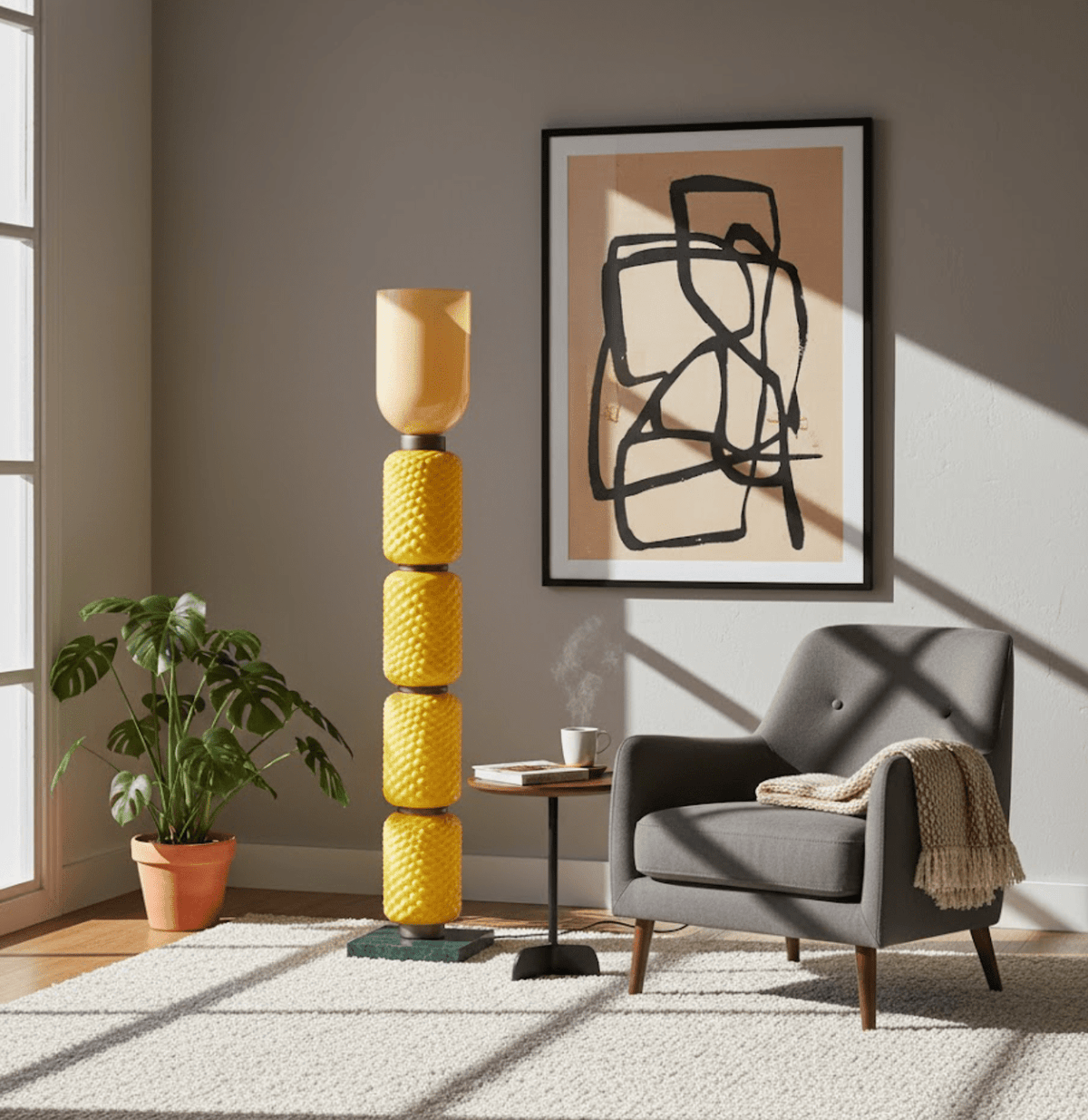 Ficupala vloerlamp