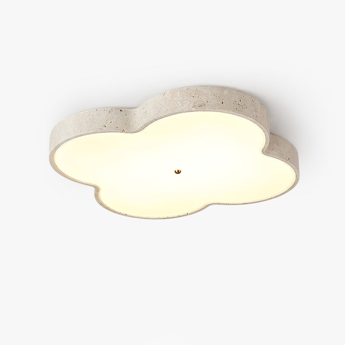 Nuvérin Aethel Cloud travertin plafondlamp