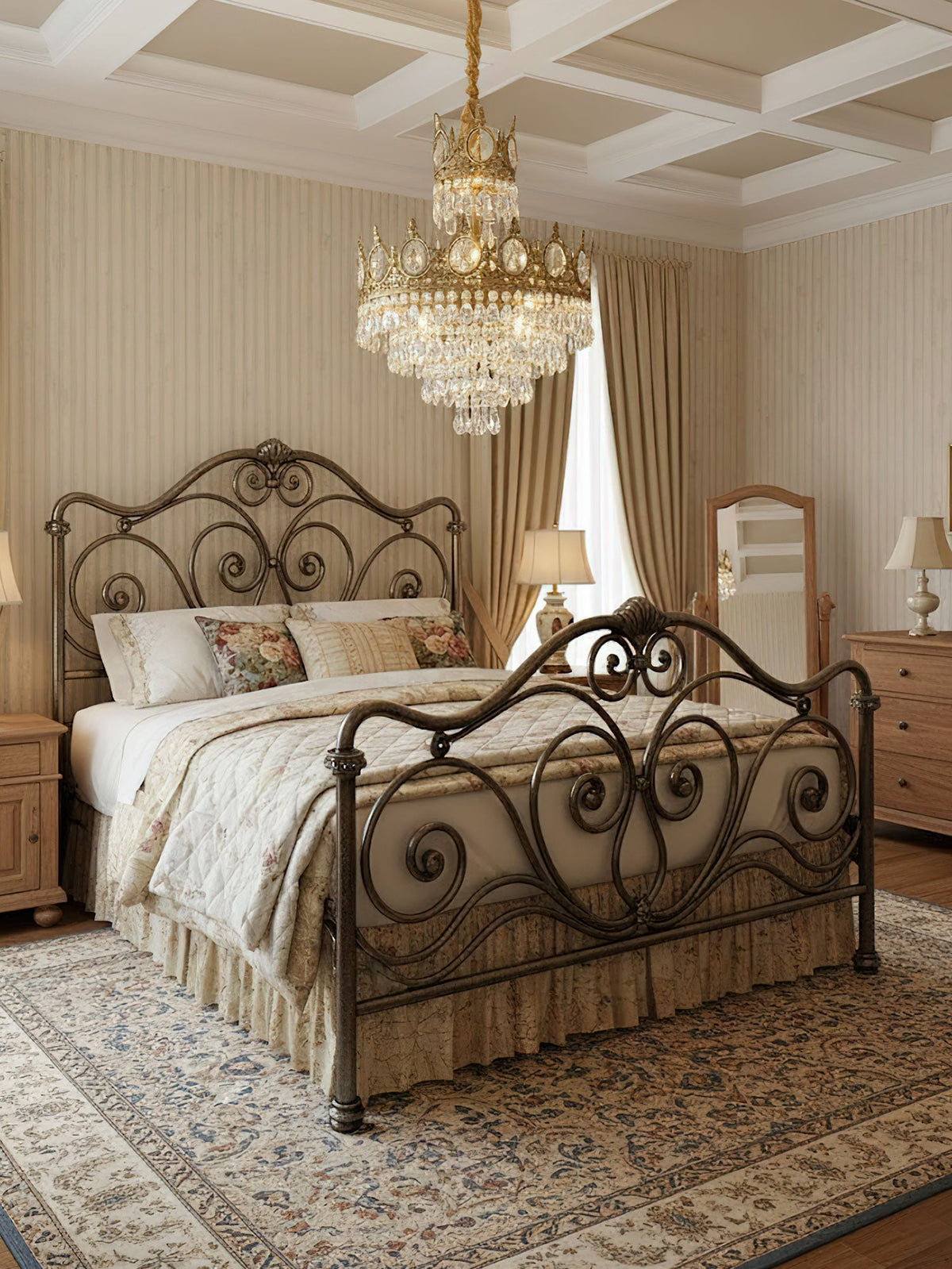 Luxeian Vintage Kristallen Kroonluchter
