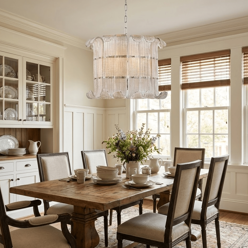 Nala Kroonluchter Champagne glas Luxueuze Textuur