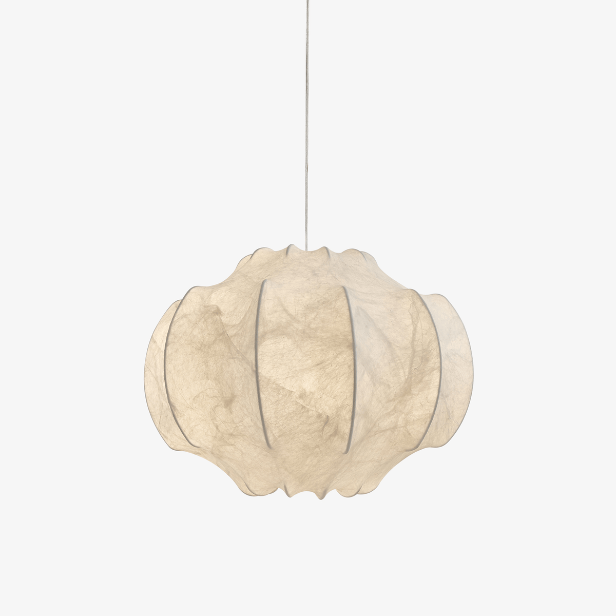 Oreluora hanglamp met zijde bloemmotief