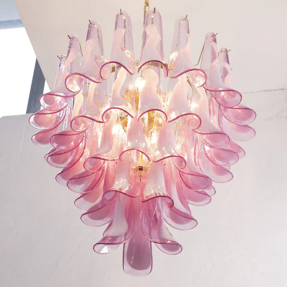 Cysp romantische kroonluchter van Murano-glas