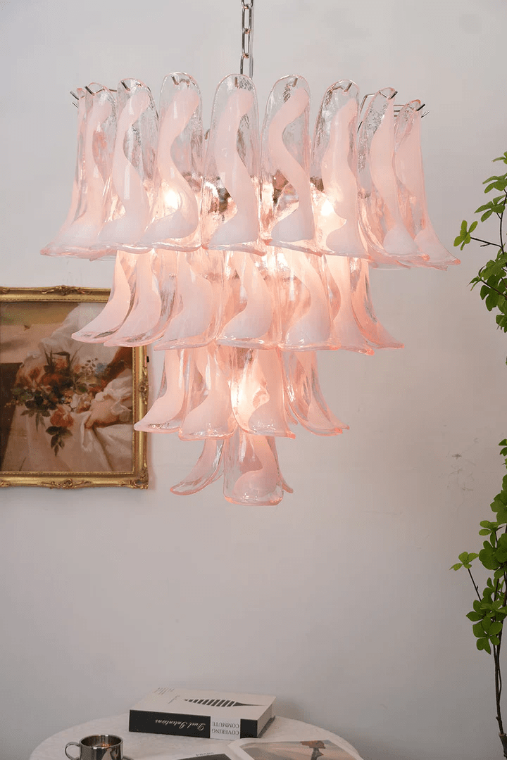 Cysp romantische kroonluchter van Murano-glas