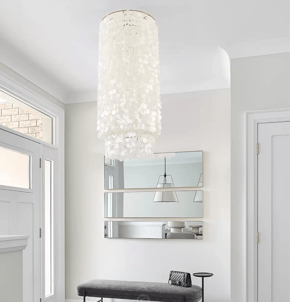 Zolt Luxe kroonluchter met zuil