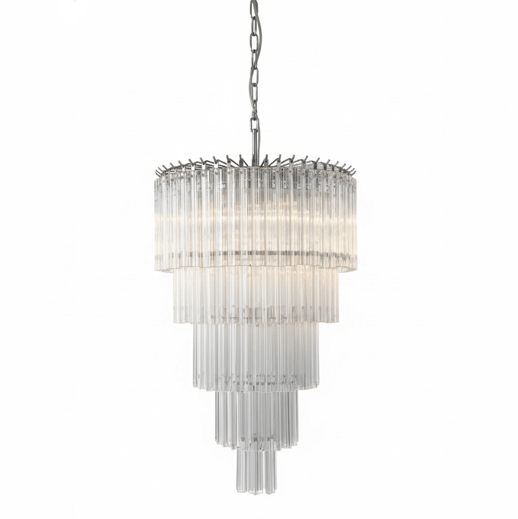 Qydr Kroonluchter met Luxueus glas