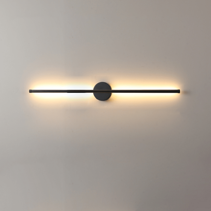 Fral Zwart wandlamp met Draadloze Oplaadbare Batterij