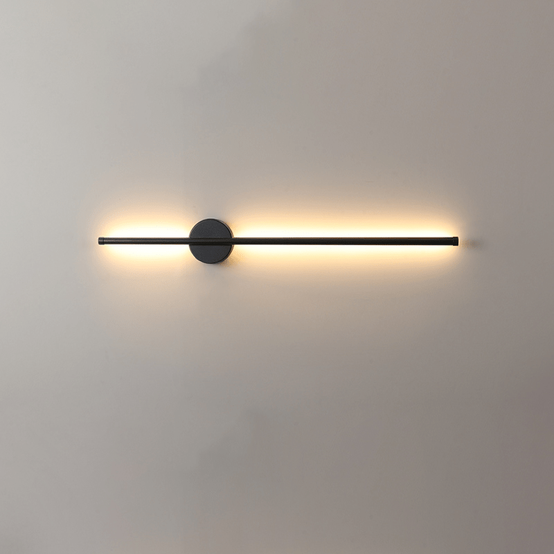 Fral Zwart wandlamp met Draadloze Oplaadbare Batterij