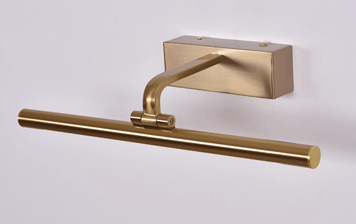 Geth goudkleurige wandlamp met oplaadbare batterij