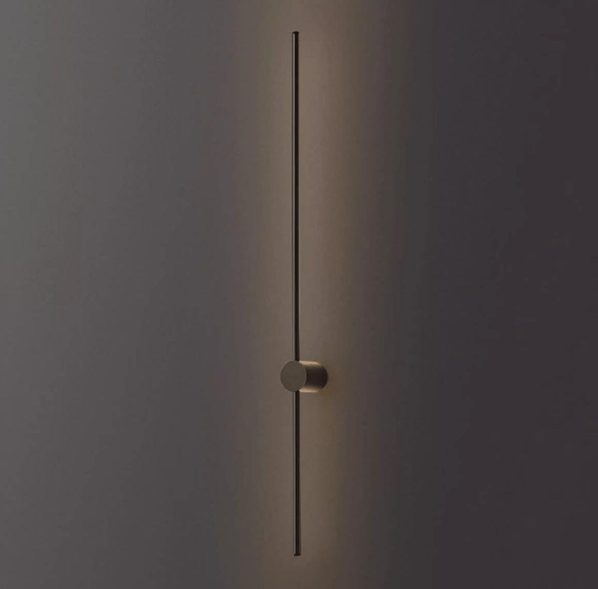 Nestx Messing Staaf Minimalistisch Wandlamp