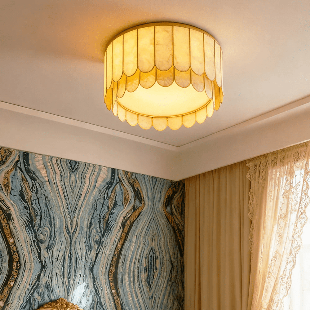 Petal Cloud plafondlamp met bloemblaadjes