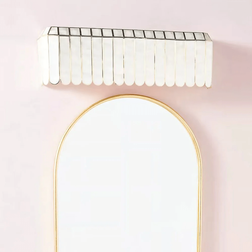 Ivory Veil wandlamp