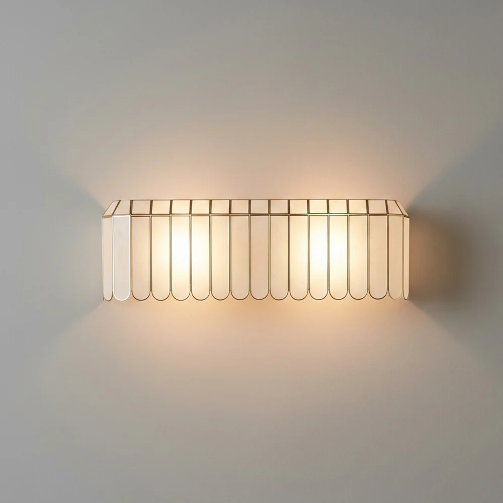 Ivory Veil wandlamp