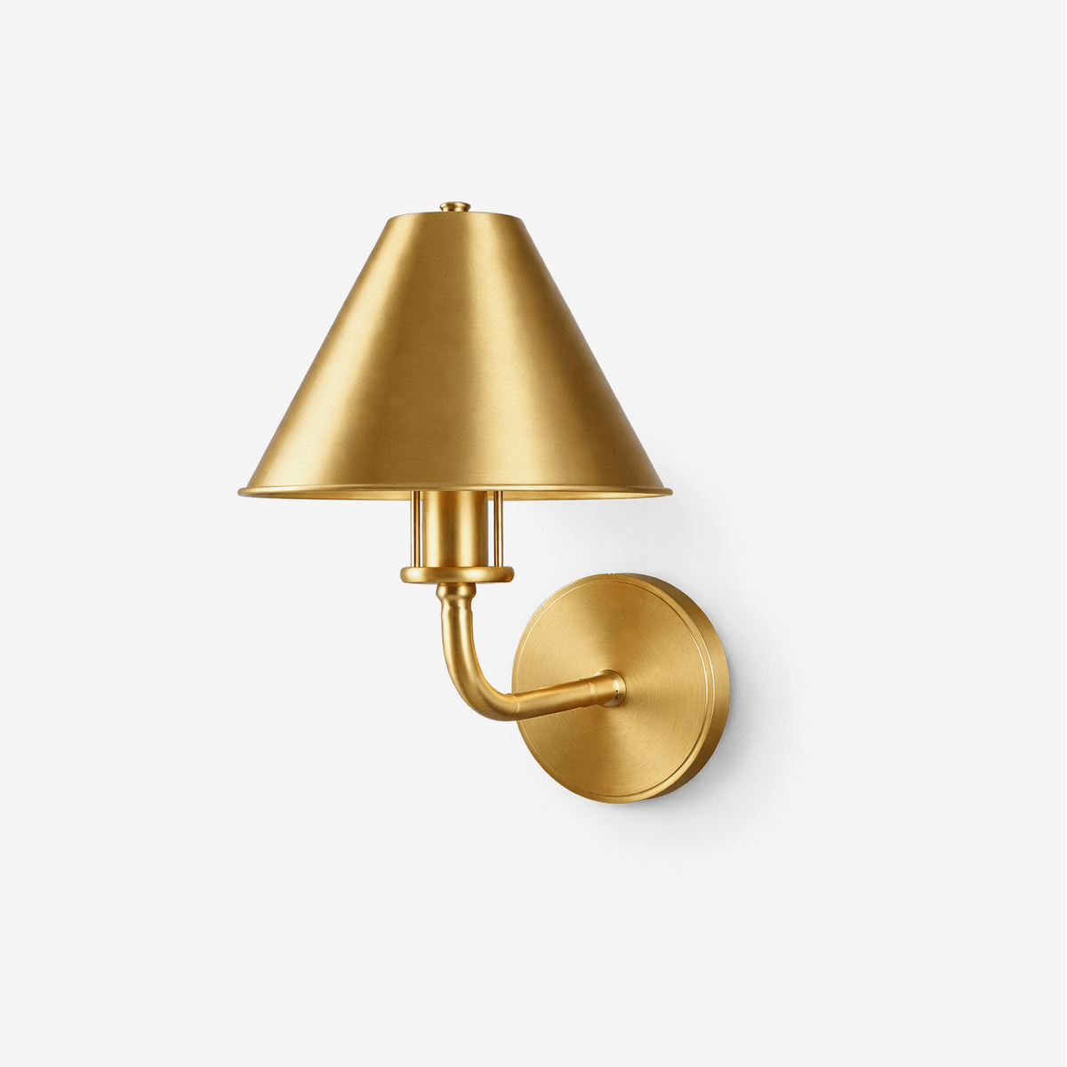 Oriaraya messing wandlamp