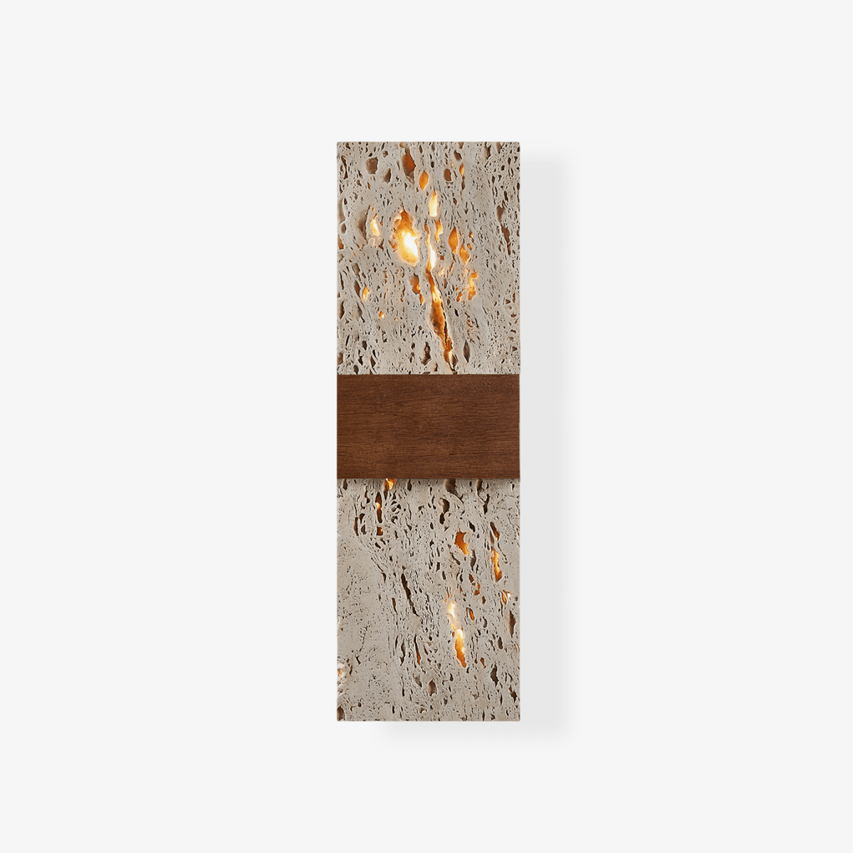 Lucen travertin wandlamp