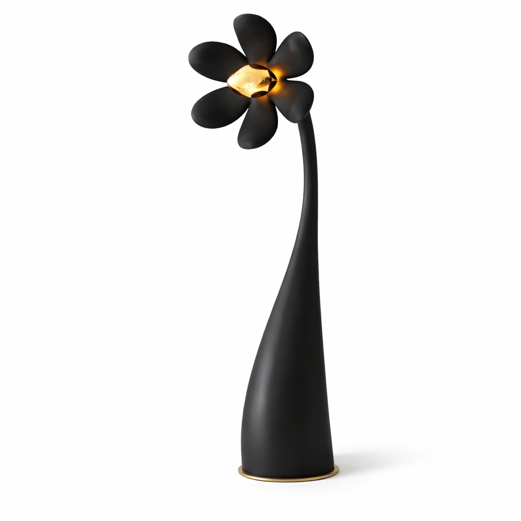 Renoria vloerlamp met sculpturale bloem