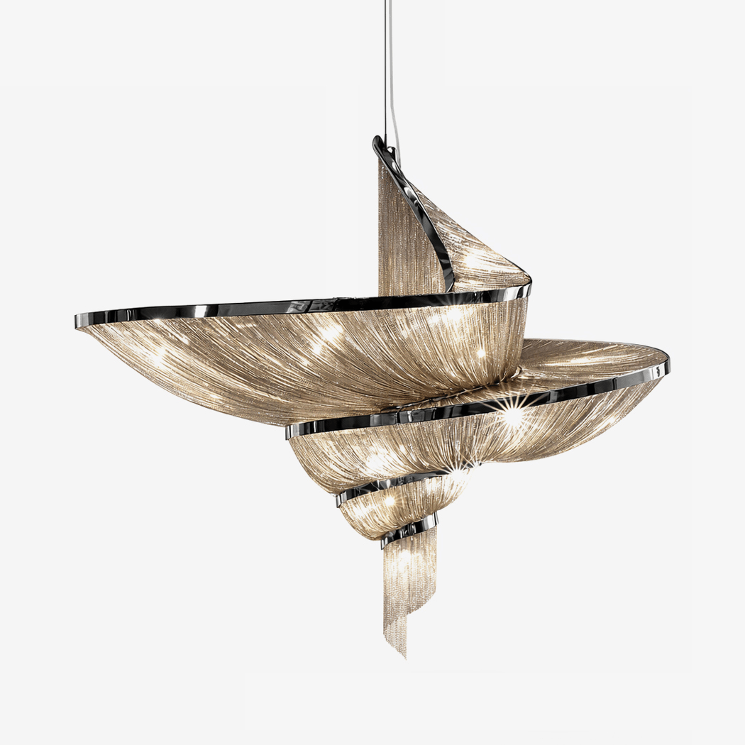 Caloora Spiral elegantie Ketting Kroonluchter