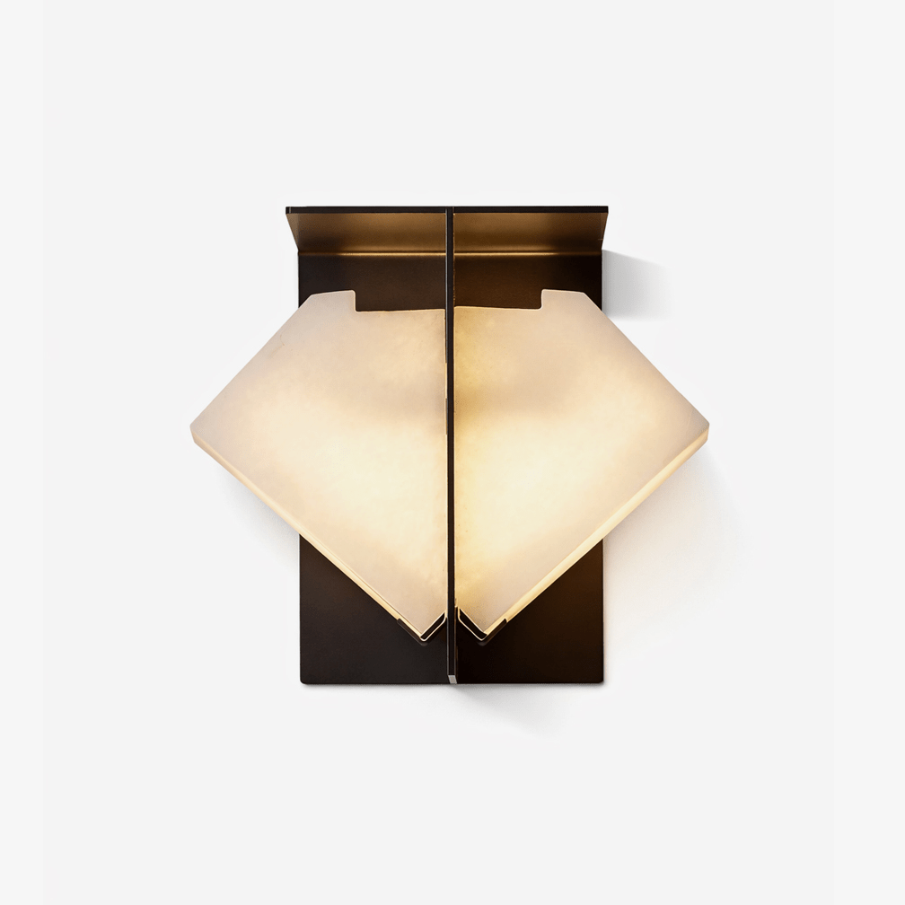 Albanelia Halo albasten wandlamp
