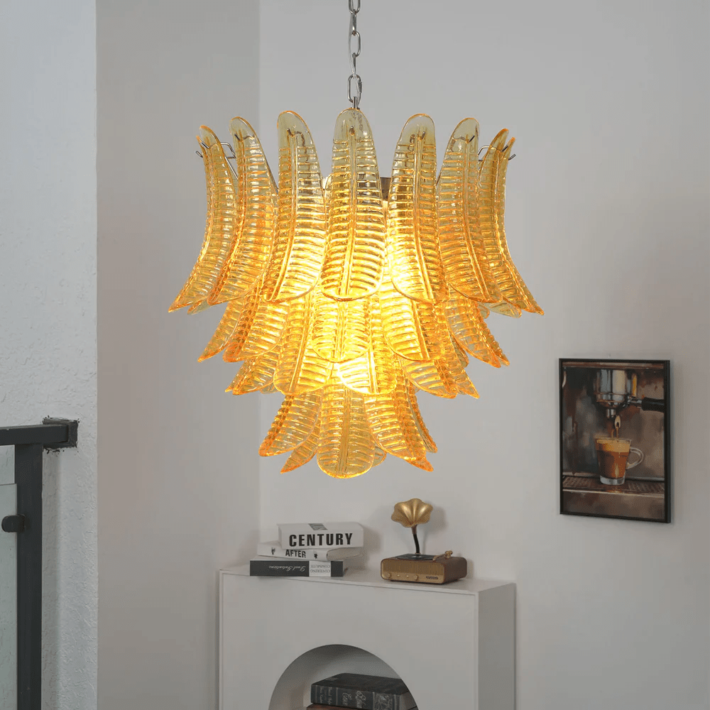 Elaryn Cascade-glas kroonluchter