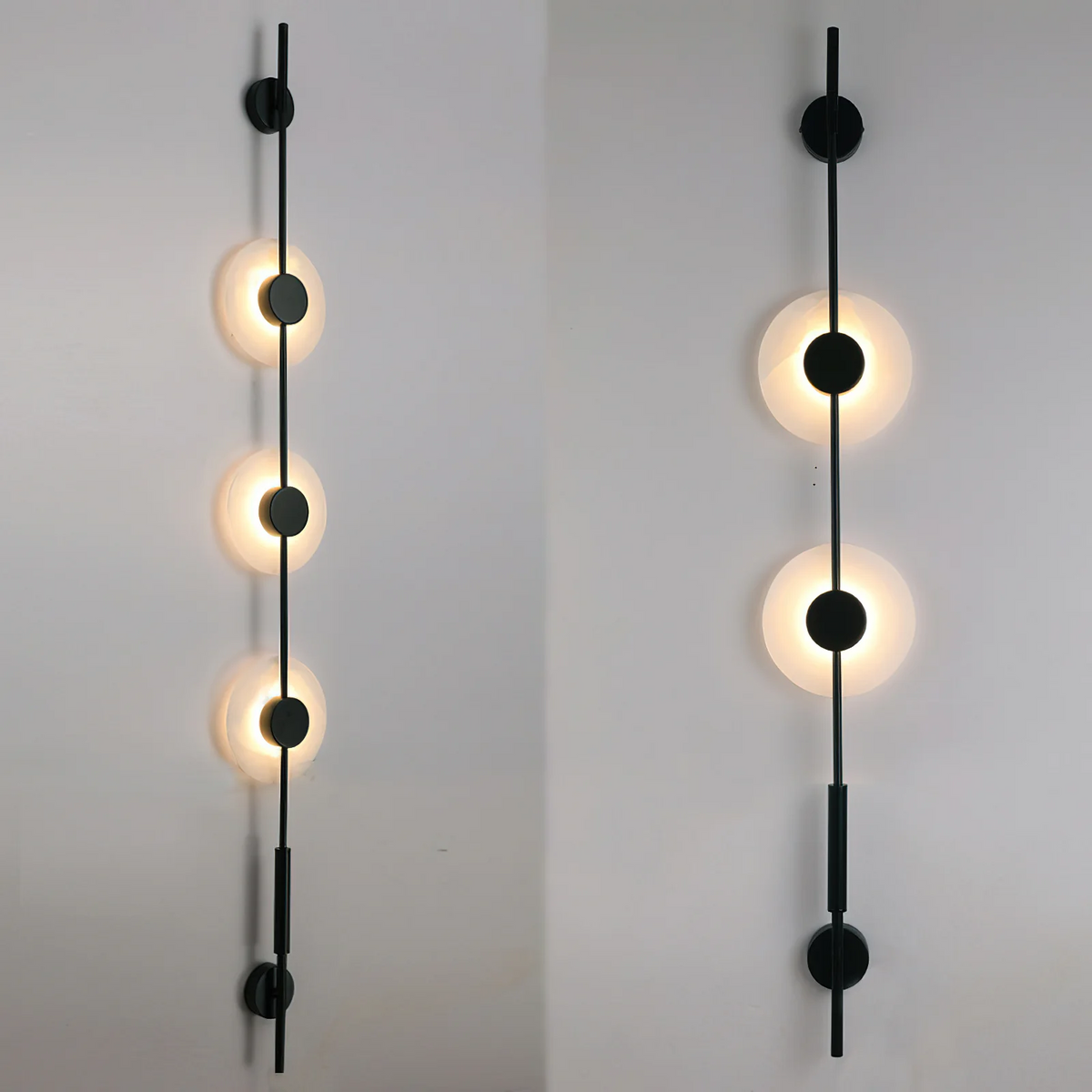 Neron albast verticale wandlamp