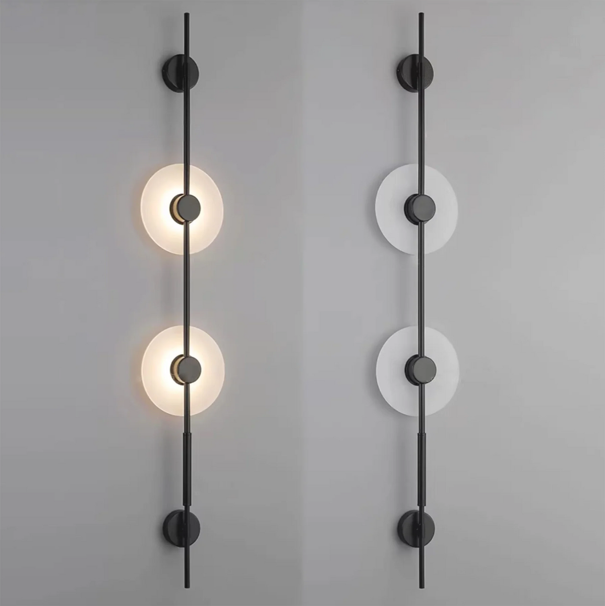Neron albast verticale wandlamp