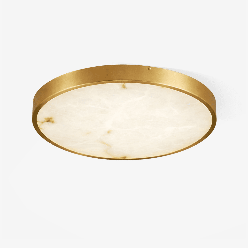 Calista albasten plafondlamp