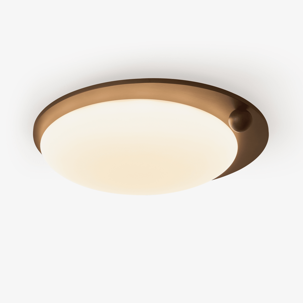 houten plafondlamp met houtaccent
