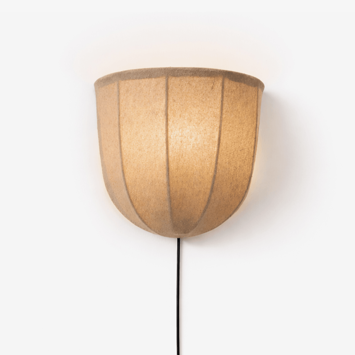Mirienne Linen met stekker wandlamp