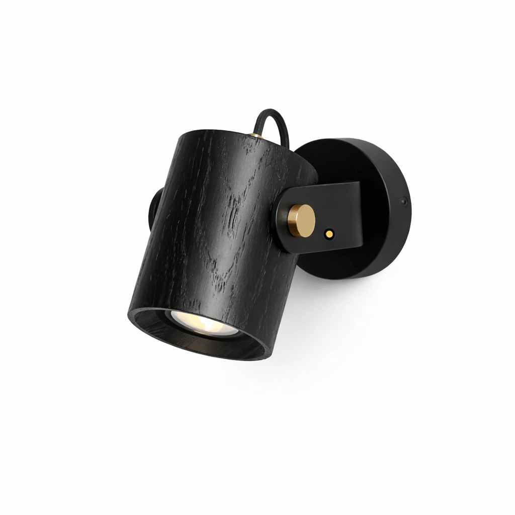 Rinenette Wandspot met houten kap