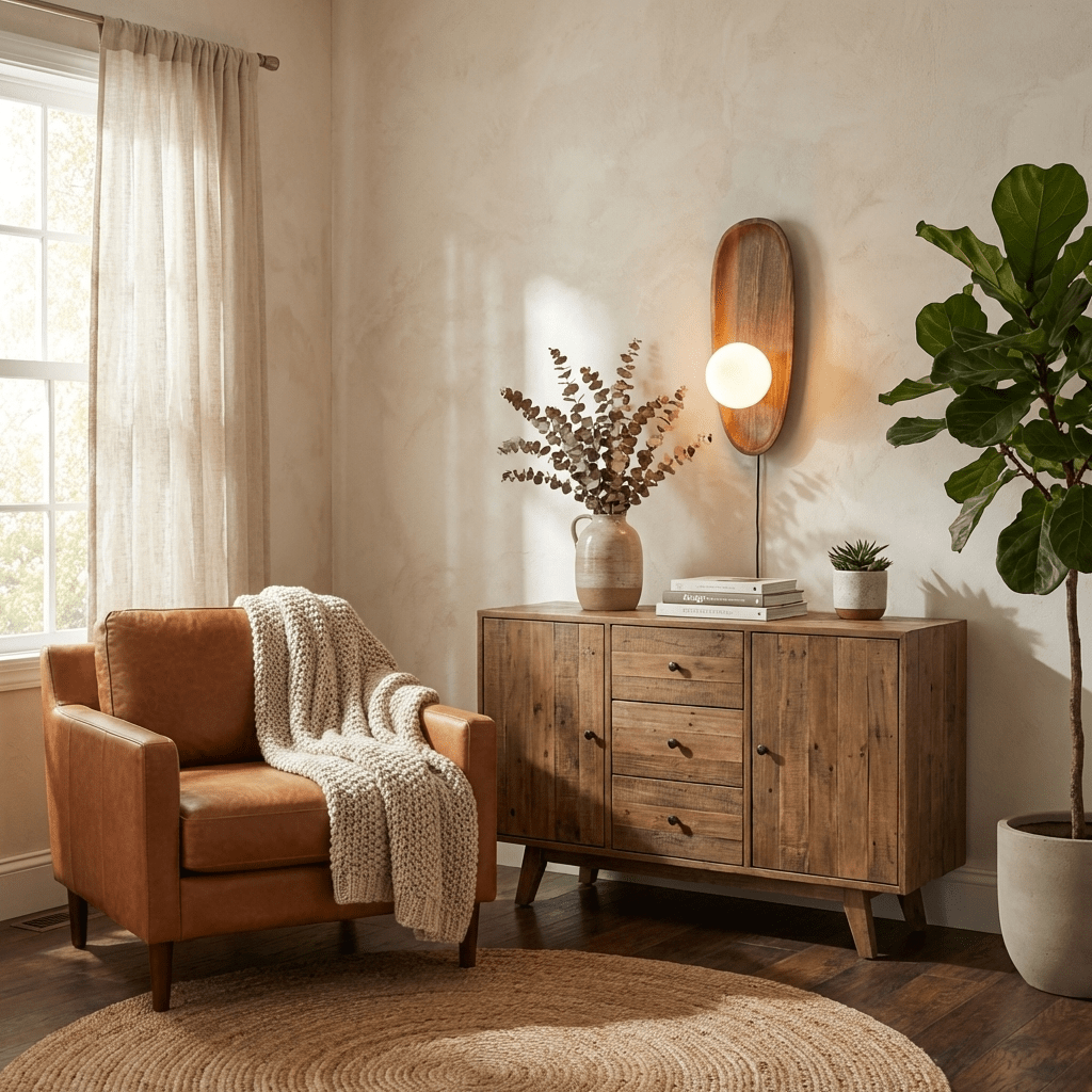 Bravyn wandlamp met stekker