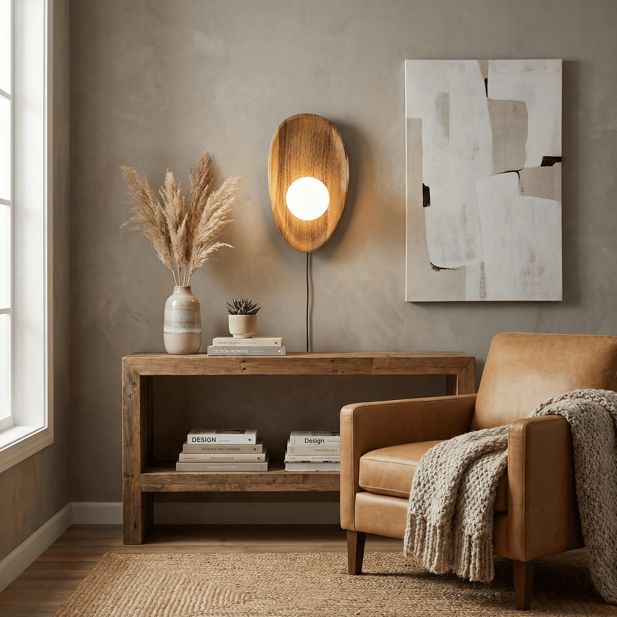 Bravyn wandlamp met stekker