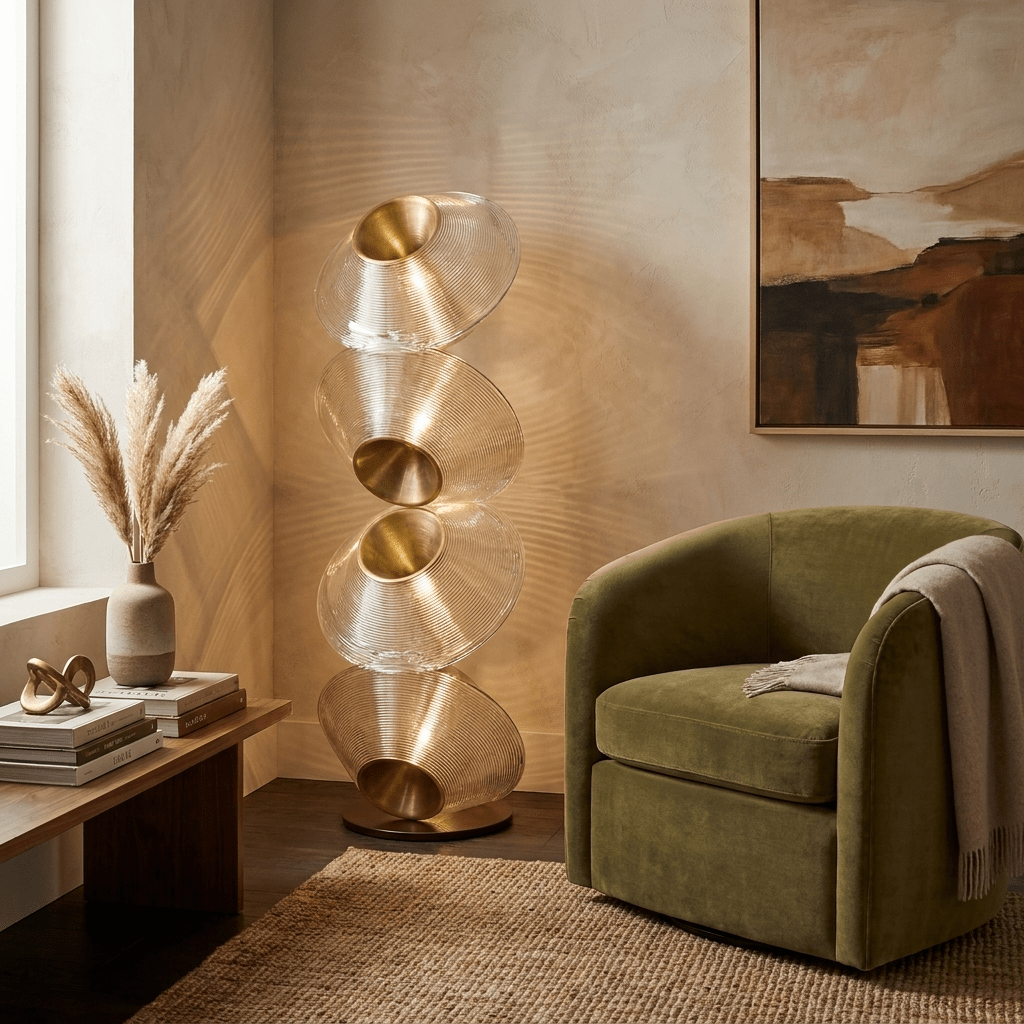 Caluena Lumen Tower vloerlamp