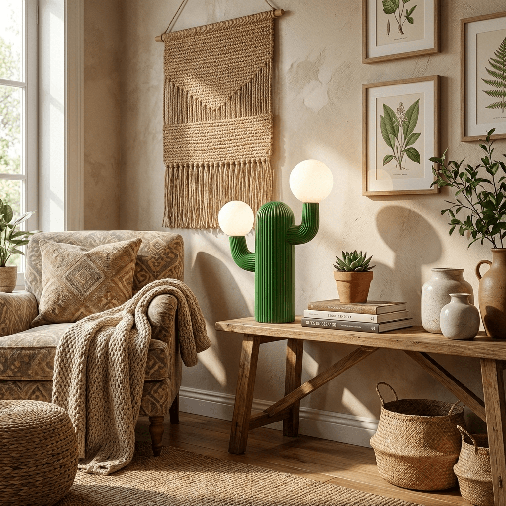 Lazlo Cactus-tafellamp