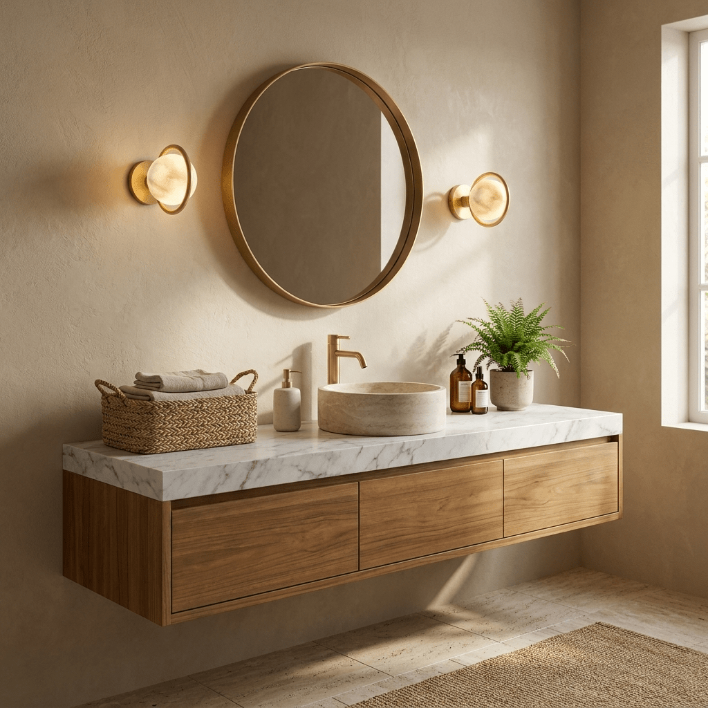 Alberira Ring albasten wandlamp