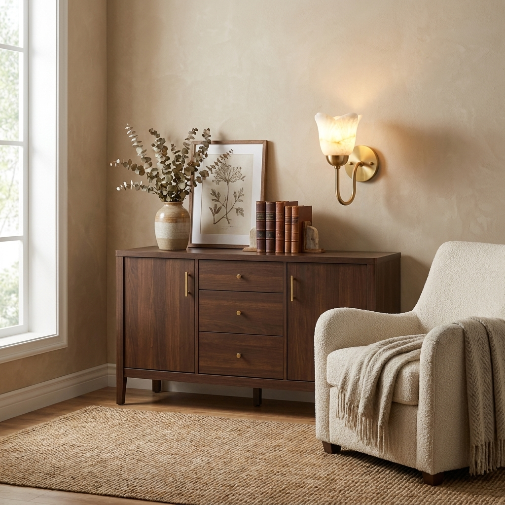 Bexford albast wandlamp
