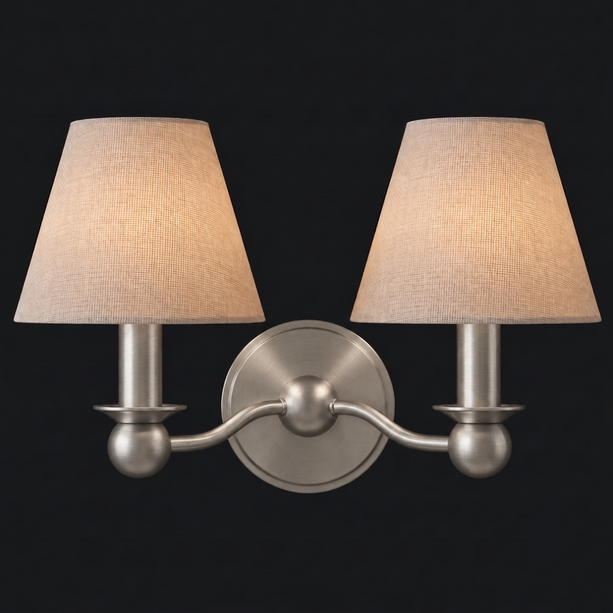 Evermont stoffen wandlamp