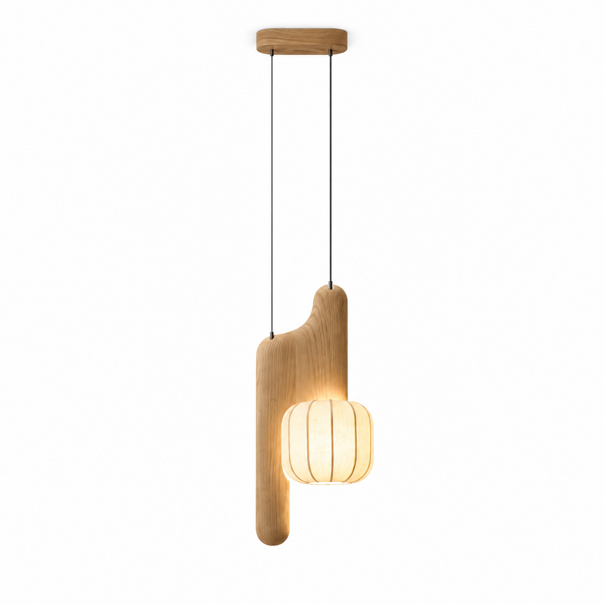 Ulverstone Hanglamp van gegolfd papier
