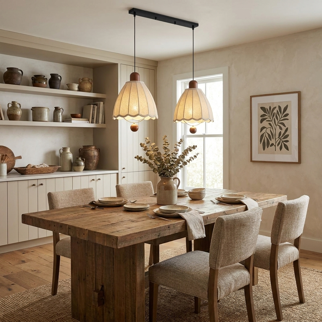 Finscombe Stoffen hanglamp