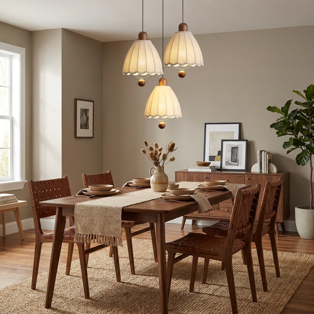 Finscombe Stoffen hanglamp