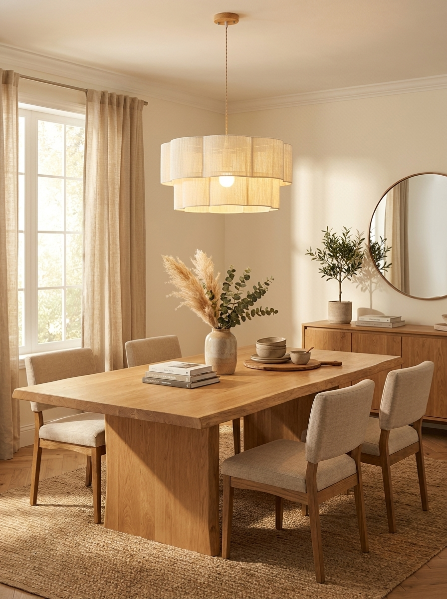 Jensoncombe Hanglamp met katoenen snoer