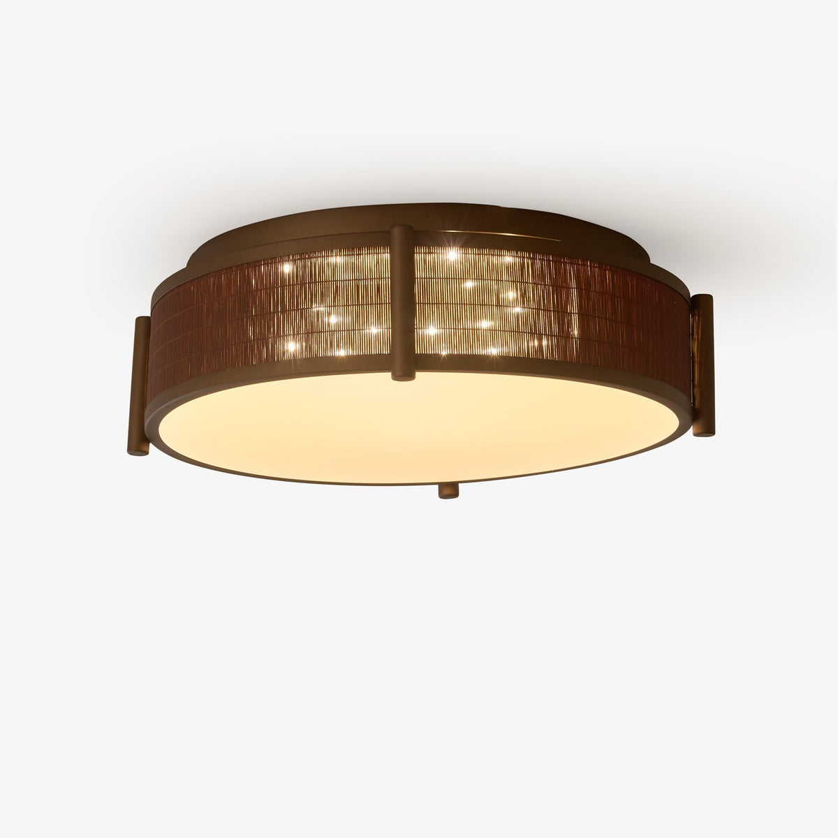 Ravoraya plafondlamp van bamboe