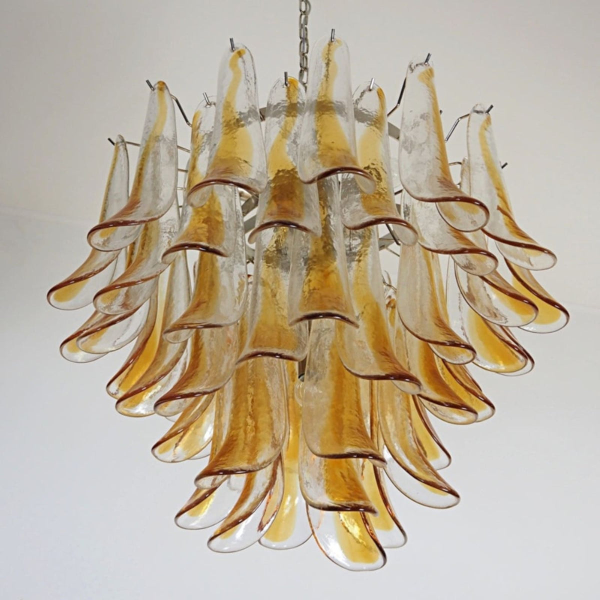 Eiroeon Kroonluchter Murano glas Gelaagd Italiaans